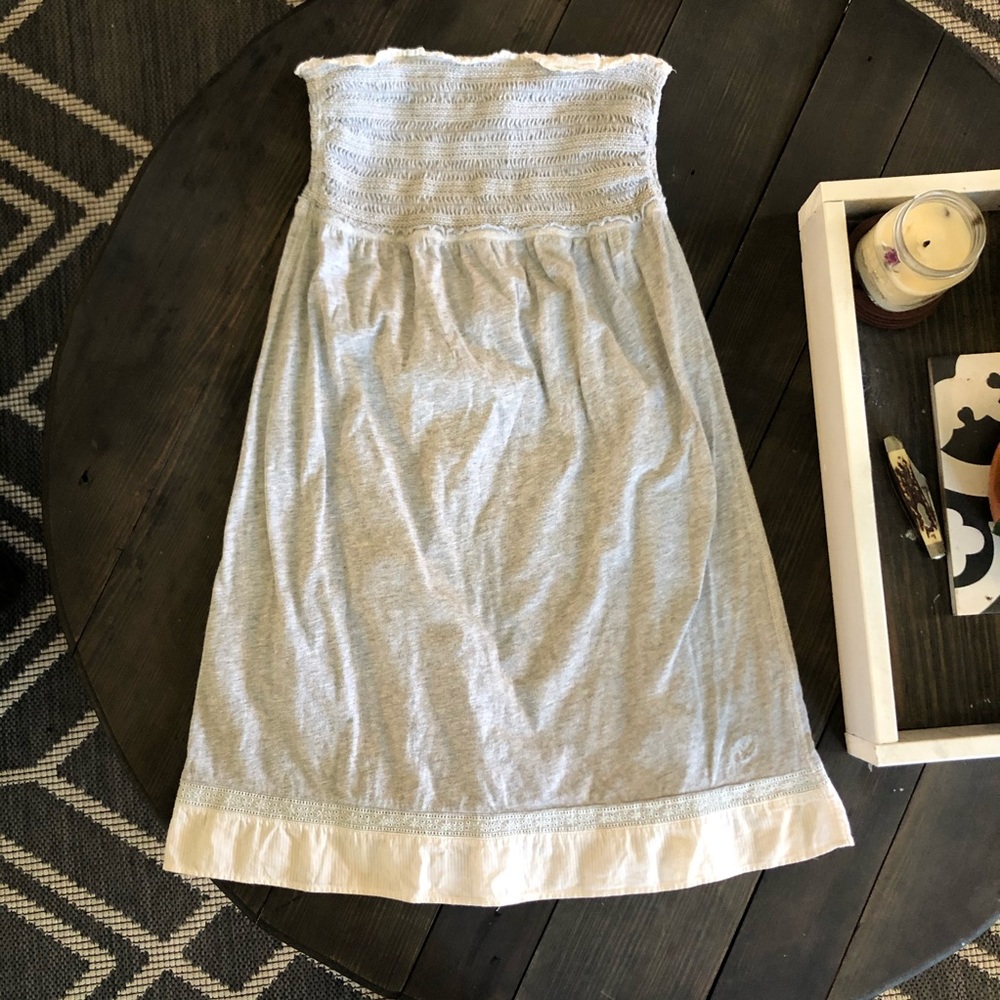 AERIE Super soft strapless dress/coverup!